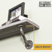 RESTORE Riverstone Grey 36 in. Shelves with Angled Brackets - Sweatfully
