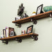 RESTORE Autumn Brown 36 in. Shelves with L-Shaped Brackets - Sweatfully