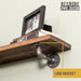 RESTORE Trail Brown 36 in. Shelves with L-Shaped Brackets - Sweatfully