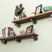 RESTORE Sunset Brown 36 in. Shelves with L-Shaped Brackets - Sweatfully