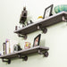 RESTORE Riverstone Grey 36 in. Shelves with L-Shaped Brackets - Sweatfully