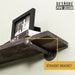 RESTORE Boulder Black 36 in. Shelves with Straight Brackets - Sweatfully