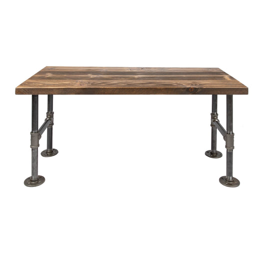 RESTORE Trail Brown Solid Wood Coffee Table - Sweatfully