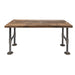RESTORE Trail Brown Solid Wood Coffee Table - Sweatfully