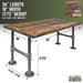RESTORE Trail Brown Solid Wood Coffee Table - Sweatfully