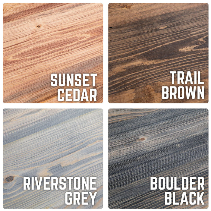 RESTORE Trail Brown Solid Wood Coffee Table - Sweatfully