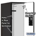Salsbury 12" Wide Double Tier 'S' Style Designer Wood Locker - 1 Wide - 5 Feet High - 21 Inches Deep - Black - Hasps - Sweatfully
