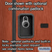 Salsbury 12" Wide Double Tier 'S' Style Designer Wood Locker - 1 Wide - 5 Feet High - 18 Inches Deep - Cherry - Hasps - Sweatfully