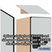 Salsbury 12" Wide Double Tier 'S' Style Designer Wood Locker - 1 Wide - 6 Feet High - 21 Inches Deep - Gray - Hasps - Sweatfully