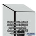 Salsbury 12" Wide Double Tier 'S' Style Designer Wood Locker - 1 Wide - 6 Feet High - 15 Inches Deep - Gray - Hasps - Sweatfully