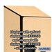 Salsbury 12" Wide Double Tier 'S' Style Designer Wood Locker - 1 Wide - 6 Feet High - 15 Inches Deep - Maple - Hasps - Sweatfully