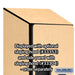 Salsbury 12" Wide Double Tier 'S' Style Designer Wood Locker - 1 Wide - 6 Feet High - 18 Inches Deep - Maple - Hasps - Sweatfully