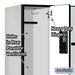 Salsbury 12" Wide Double Tier 'S' Style Designer Wood Locker - 3 Wide - 5 Feet High - 18 Inches Deep - Gray - Hasps - Sweatfully