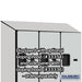 Salsbury 12" Wide Double Tier 'S' Style Designer Wood Locker - 3 Wide - 6 Feet High - 21 Inches Deep - Gray - Hasps - Sweatfully