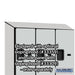 Salsbury 12" Wide Double Tier 'S' Style Designer Wood Locker - 3 Wide - 6 Feet High - 15 Inches Deep - Gray - Hasps - Sweatfully