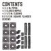 1/2 in. x 4 in. Square Double Flange Shelf Bracket Kit, 4 Pack - Sweatfully