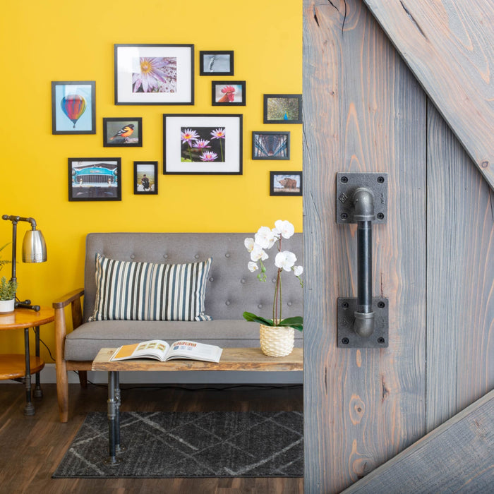 1/2 in. Square Barn Door Handle – 10.5 in. L - Sweatfully