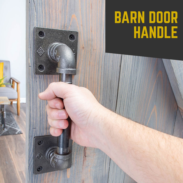 1/2 in. Square Barn Door Handle – 10.5 in. L - Sweatfully