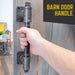 1/2 in. Tee Barn Door Handle, Mini-Square Flange – 10.75 in. L - Sweatfully