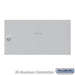Salsbury Replacement Door and Lock - Standard MB2 Size - for 4C Horizontal Mailbox - with (3) Keys - Aluminum - Sweatfully