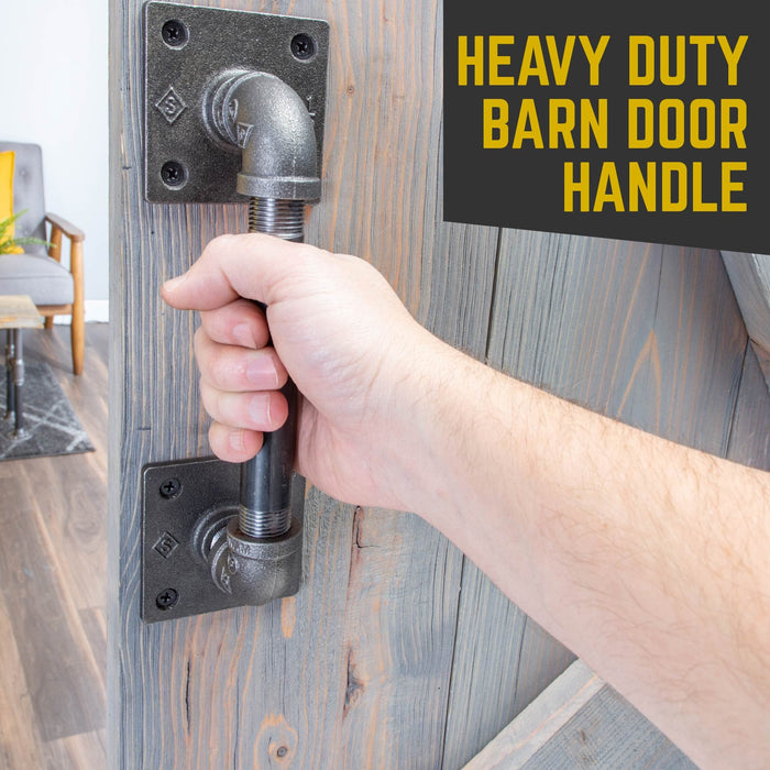 3/4 in. Square Barn Door Handle - 11 in. L - Sweatfully