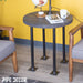 3/4 in. x 24 in. Square Flange Pipe Table Legs - 4 Pack - Sweatfully