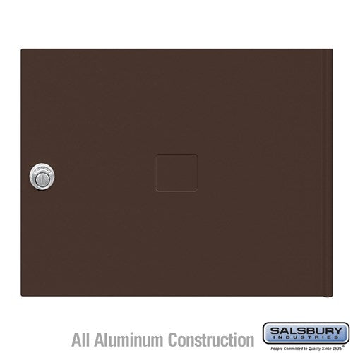Salsbury Replacement Door and Lock - Standard MB3 Size - for 4C Horizontal Mailbox - with (3) Keys - Bronze - Sweatfully