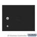 Salsbury Replacement Parcel Locker - Door and Tenant Lock - for Standard 3 High (PL3) 4C Horizontal Parcel Locker - with (3) Keys - Black - Sweatfully