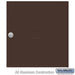 Salsbury Replacement Door and Lock - Standard MB4 Size - for 4C Horizontal Mailbox - with (3) Keys - Bronze - Sweatfully