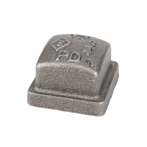 3/4 in. Black Square Cap - Sweatfully