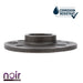 1 in. Prefinished Matte Black Floor Flange - Sweatfully