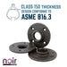 1 in. Prefinished Matte Black Floor Flange - Sweatfully