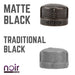 1/2 in. Prefinished Matte Black Cap - Sweatfully