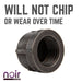 1/2 in. Prefinished Matte Black Cap - Sweatfully