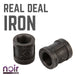1/2 in. Prefinished Matte Black Coupling - Sweatfully