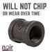 1/2 in. Prefinished Matte Black Coupling - Sweatfully