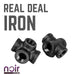 1/2 in. Prefinished Matte Black 5-Way Fitting - Sweatfully