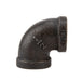 1/2 in. Prefinished Matte Black 90 Degree Elbow - Sweatfully