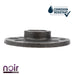 3/4 in. Prefinished Matte Black Floor Flange - Sweatfully