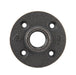 3/4 in. Prefinished Matte Black Floor Flange - Sweatfully