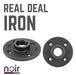 3/4 in. Prefinished Matte Black Floor Flange - Sweatfully