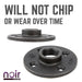 3/4 in. Prefinished Matte Black Floor Flange - Sweatfully