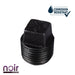 1/2 in. Prefinished Matte Black Plug - Sweatfully