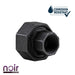 1/2 in. Prefinished Matte Black Union - Sweatfully