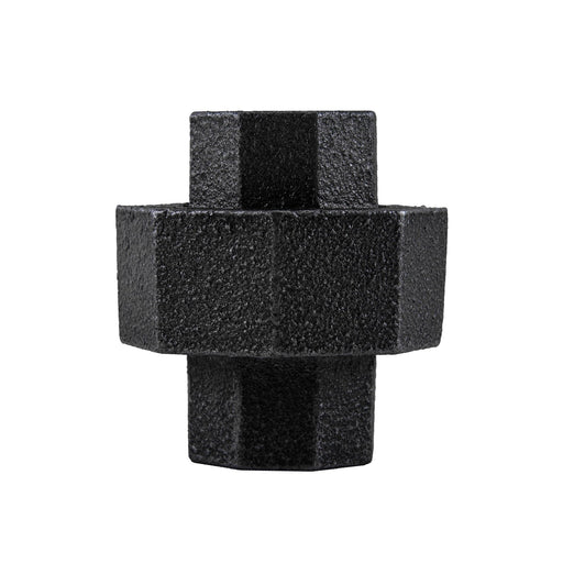1/2 in. Prefinished Matte Black Union - Sweatfully