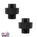 1/2 in. Prefinished Matte Black Union - Sweatfully