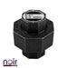 1/2 in. Prefinished Matte Black Union - Sweatfully