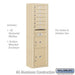 Salsbury Maximum Height Surface Mounted 4C Horizontal Mailbox with 6 Doors and 2 Parcel Lockers in Sandstone with USPS Access - Sweatfully