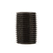 1/2 in. x 1 in. Prefinished Matte Black Pipe - Sweatfully