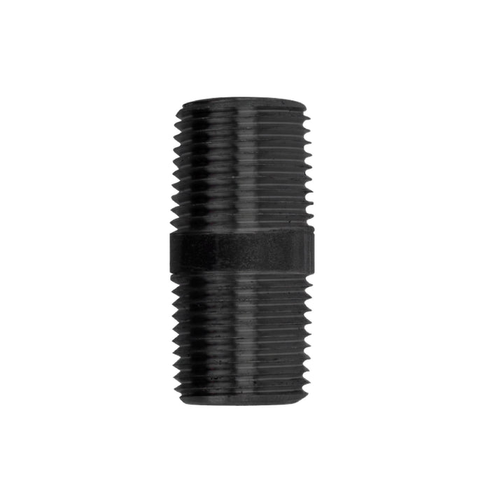 1/2 in. x 1 1/2 in. Prefinished Matte Black Pipe - Sweatfully